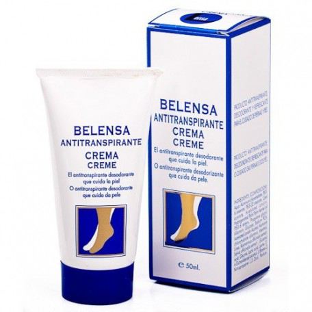 Belensa Cr&egrave;me antitranspirante pour les pieds 50 ml