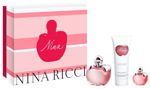 Nina Ricci Coffret Eau de Toilette Nina + 2 pi&egrave;ces