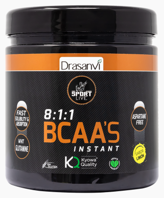Drasanvi Bcaas et Glutamine Sport Live 275 gr