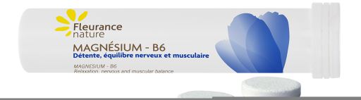 Magn&eacute;sium B6 20 comprim&eacute;s &agrave; croquer