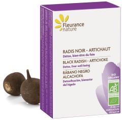 Radis Noir Artichaut Bio 30 Comprim&eacute;s