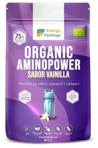 Energy Feelings Org. Aminopower Eco 77% Vanille