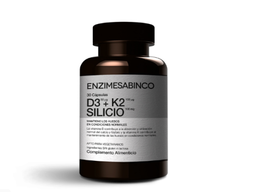 Complément alimentaire D3+K2+Silicium 30 gélules