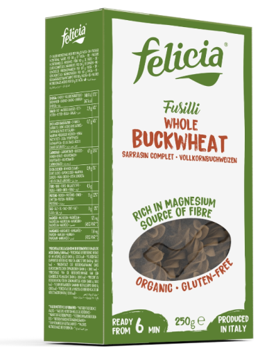 Felicia Bio P&acirc;tes Fusilli Saraceno aux grains entiers 250 gr
