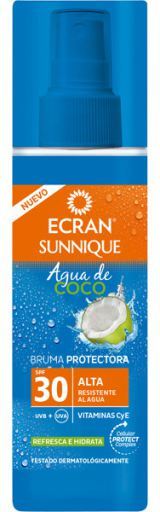 Ecran Sunnique Bruma Protectora Agua de Coco 200 ml