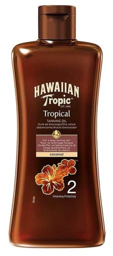 Huile solaire de bronzage à la noix de coco tropicale 200 ml