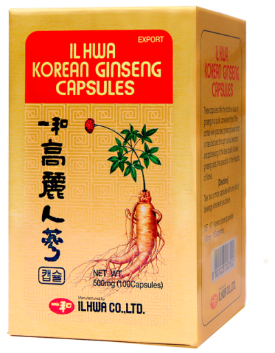 Tongil G&eacute;lules de ginseng Il Hwa