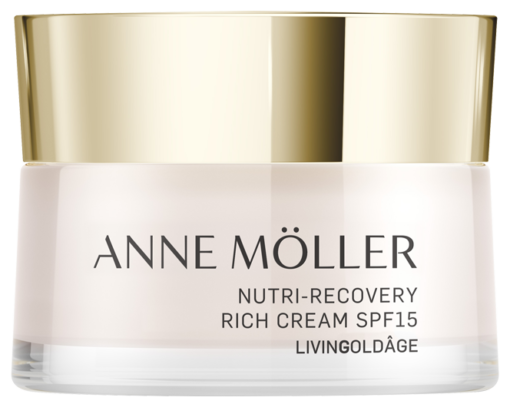 Anne M&ouml;ller Livingold&acirc;ge Cr&egrave;me Riche Nutri R&eacute;cup&eacute;ratrice spf15 50 ml