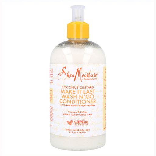 Shea Moisture Apr&egrave;s-shampooing Wash N' Go &agrave; la cr&egrave;me de noix de coco 384 ml