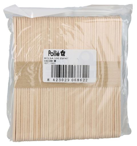 Eurostil Spatules pour cire chaude 100 unit&eacute;s