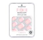 French Manucure Click &amp; Go False Nails 01 Classic French 12 pièces