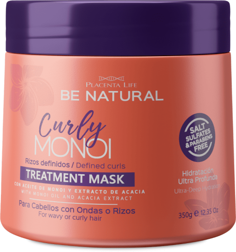 Masque Mono&iuml; Boucl&eacute; Boucles D&eacute;finies 350 gr