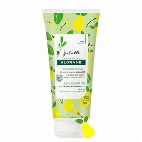 Klorane Junior Gel Douche Parfum Poire 200 ml