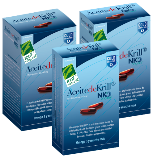 100% Natural Huile de krill NKO