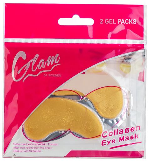 Glam Of Sweden Masque Yeux Or 8 x 2 gr
