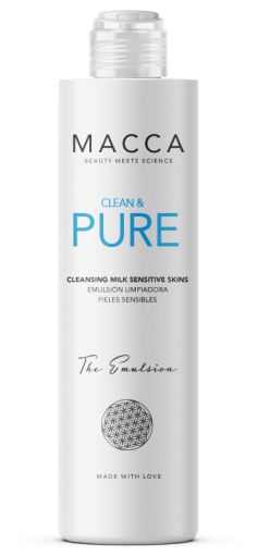 Macca Clean & Pure Lait D&eacute;maquillant Peaux Sensibles 200 ml