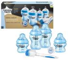 Kit de d&eacute;marrage pour biberons bleus Closer to Nature, 6 pi&egrave;ces