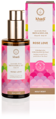 Huile corporelle r&eacute;g&eacute;n&eacute;rante &agrave; la rose Ayurveda