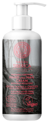Natura Siberica Cr&egrave;me Mains et Ongles R&eacute;paration et R&eacute;cup&eacute;ration 250 ml