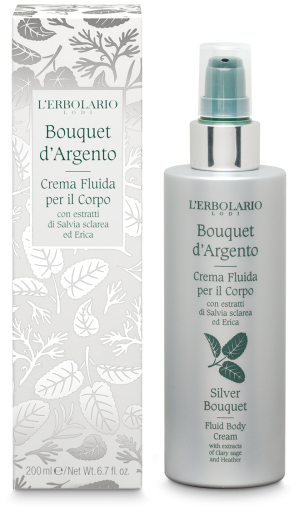 L'Erbolario Bouquet d'Argento Cr&egrave;me Corps Fluide 200 ml