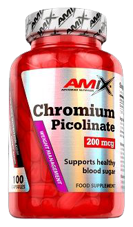 Suppl&eacute;ment de Picolinate de Chrome 100 G&eacute;lules