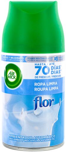 Air Wick Recharge de fleurs pour d&eacute;sodorisant Fresh Matic 250 ml