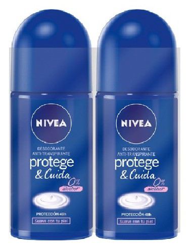 D&eacute;odorant Roll-On Protect and Care 2 x 50 ml