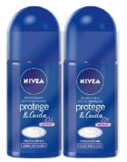 Déodorant Roll-On Protect and Care 2 x 50 ml Déodorant Roll-On Protect and Care 2 x 50 ml