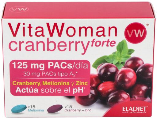 Eladiet Vitawoman Canneberge Forte 30 Unit&eacute;s