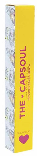 The Capsoul Pennyroyal Mint Infusion 10 capsules compatibles nespresso