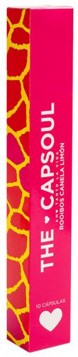 The Capsoul Rooibos Cannelle & Citron Infusion 10 capsules compatibles nespresso