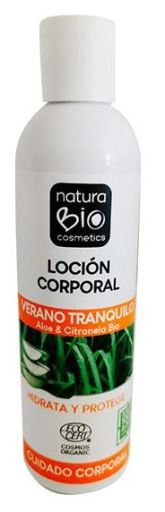 NaturaBIO Cosmetics Calm Summer Lotion Corporelle Citronnelle 250 ml