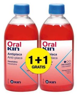 Bain de bouche Oralkin 500 ml 2x500 ml