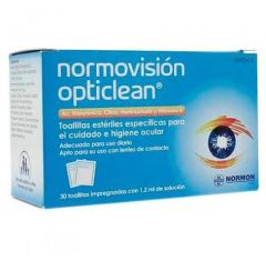 Normovisión Opticlean 30 lingettes