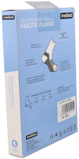 Chaussette courte pour fasciite plantaire, noire, taille S