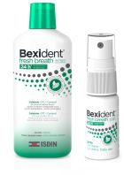 Bexident Bain de Bouche Haleine Fra&icirc;che 500 ml + Bexident Spray Haleine Fra&icirc;che 15 ml