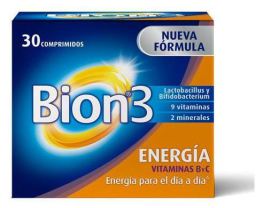 Merck Bion3 Energy Vitamine B et C 30 comprim&eacute;s