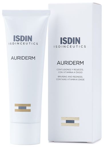 Isdin Isdinceutics Auriderm Cr&egrave;me pour les ecchymoses et les rougeurs 50 ml