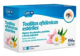 Lingettes ophtalmiques st&eacute;riles 30 unit&eacute;s