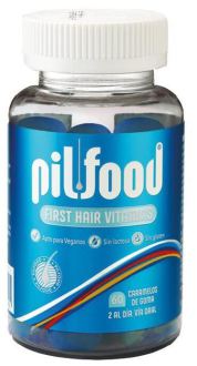 Pilfood Vitamines pour cheveux First Hair 60 Gummies