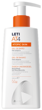 Gel de bain AT4 pour peaux atopiques 250 ml Gel de bain AT4 pour peaux atopiques 250 ml