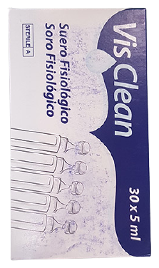 Vaza S&eacute;rum physiologique Visclean 30x5 ml