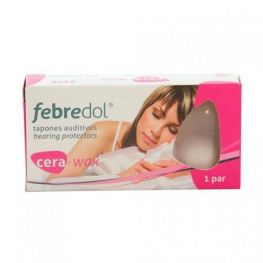 Febredol Bouchons d'oreilles en cire 2 pi&egrave;ces