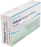 Collyre Vidisan contre les allergies &agrave; l'ecto&iuml;ne, dose unique, 20 x 0,5 ml