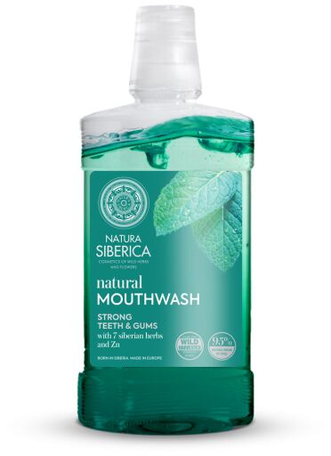 Natura Siberica Bain de Bouche Naturel 7 Herbes de Sib&eacute;rie et Zinc 520 ml