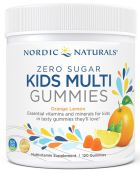 Kids Multi Zero Sugar, Orange Citron 120 bonbons gélifiés