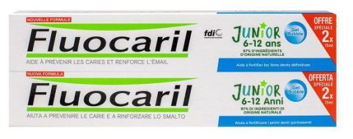 Dentifrice Junior Gel Bubble Gum 2x75 ml
