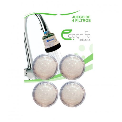 Irisana Filtres Ecogrifo 4 unit&eacute;s