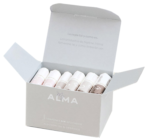 MyAlma Tampons Sans Applicateur R&eacute;gulier Eco 14 unit&eacute;s