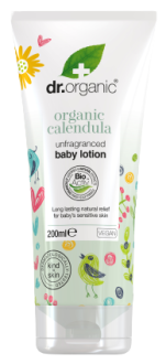 Dr. Organic lait corporel pour b&eacute;b&eacute;s au calendula 200 ml
